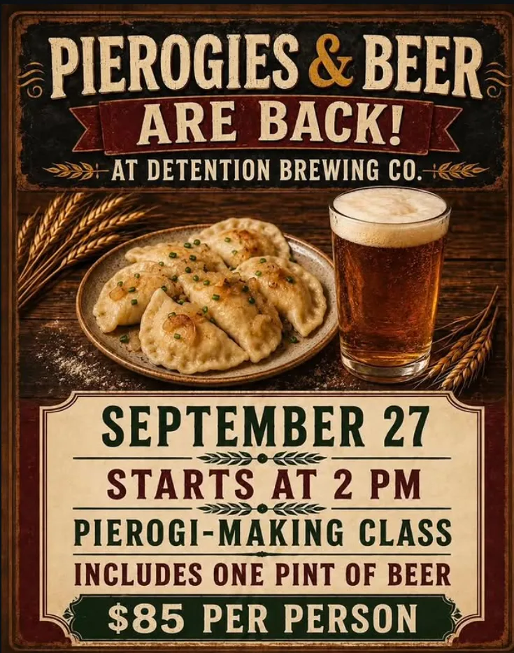 Pierogies and Beer - Pierogi Making Class