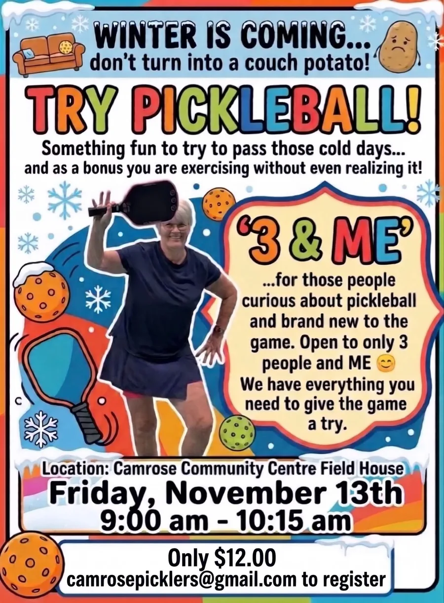 3 & ME - An introduction to the crazy game of Pickleball!