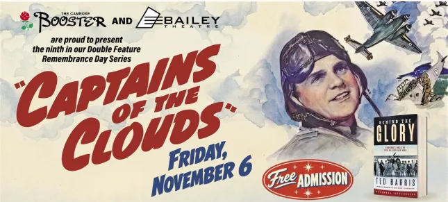 Remembrance Event - “Captains of the Clouds.”