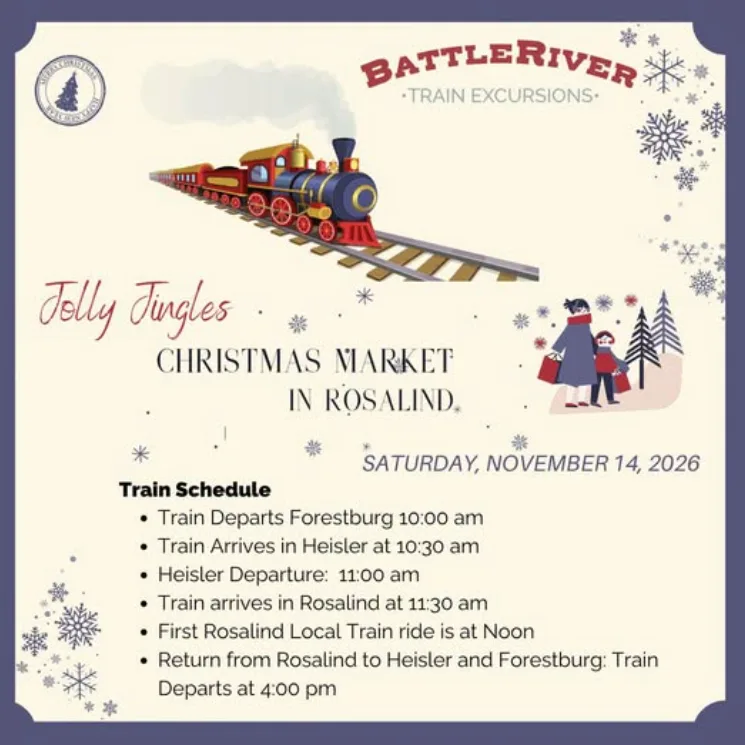 Train to the Jolly Jingles Christmas Market