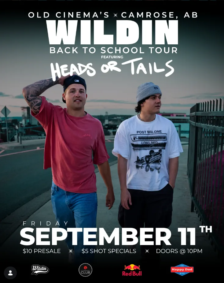 Wildin’s Back to School Tour feat. Heads Or Tails