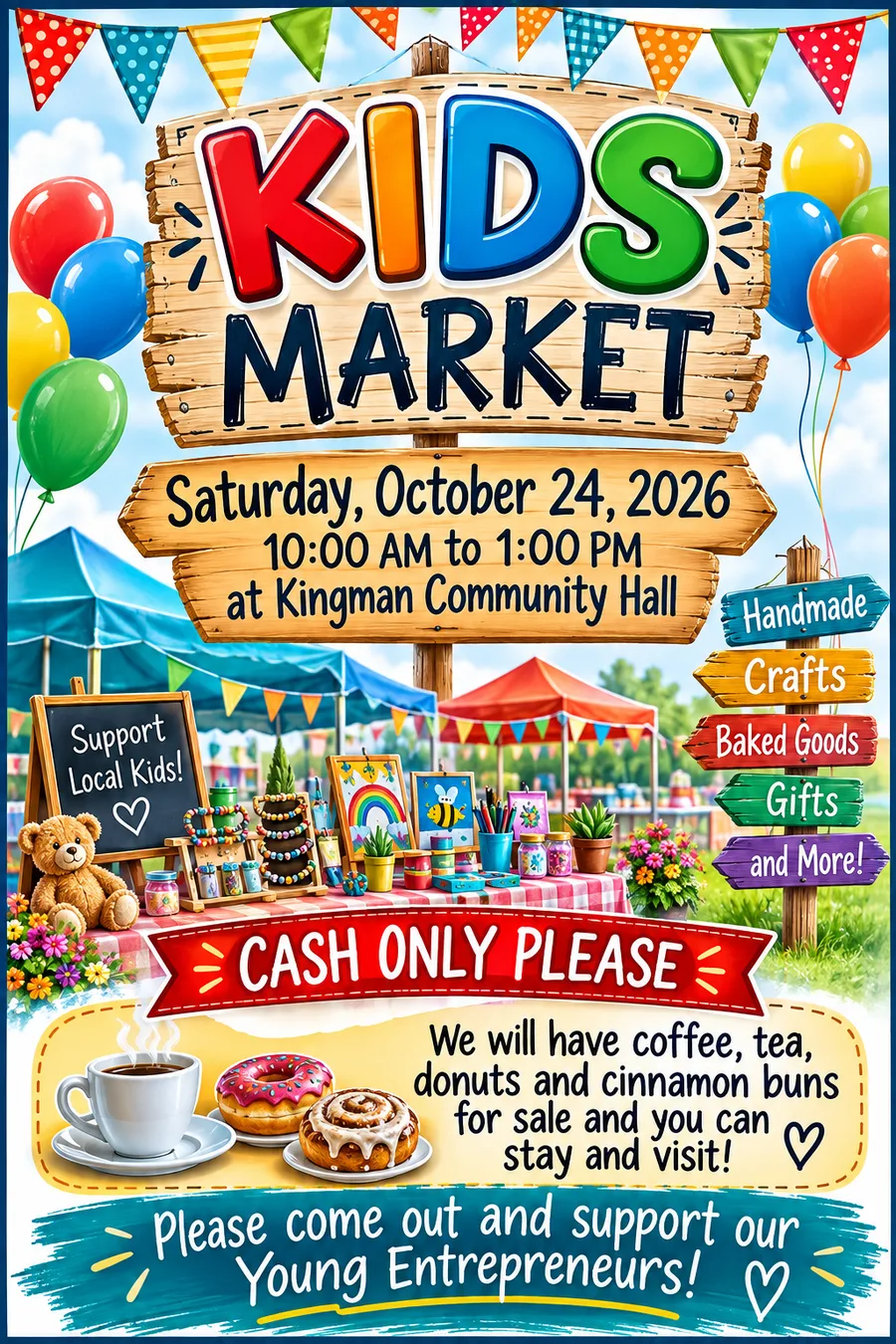 Kids Market - Kingman, Alberta