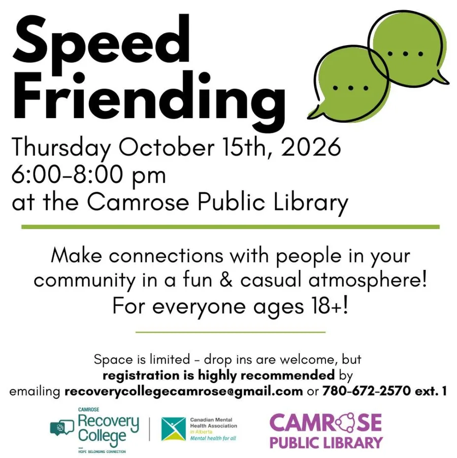 Speed Friending - CMHA